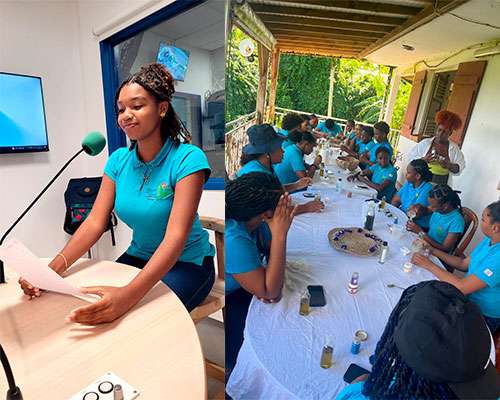La vie au lycée du Robert en Martinique
